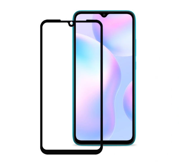 Защитное стекло BlueO 2.5D Silk Full Cover (с рамкой) для Xiaomi Redmi 9 Black (WB-Redmi9)