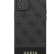 Чехол-накладка для iPhone 12 Pro Max (6.7) Guess 4G Stripe Metal logo Hard PU, Grey (GUHCP12LG4GLGR)