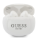 Беспроводные Bluetooth наушники Guess TWS Round shape v5.0, White (GUTWS1CWH)