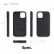 Чехол-накладка для iPhone 12 mini (5.4) Elago Soft silicone case (Liquid) Black (ES12SC54-BK)