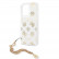 Чехол для iPhone 13 Pro Guess  PC/TPU Peony Hard Tranp + Gold hand chain (GUHCP13LKSPEGO)
