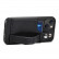 Кожаный чехол Suteni для iPhone 15 с держателем и кармашком для карт (Black)