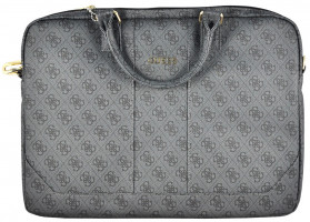 Сумка для ноутбуков 15" Guess 4G Uptown Bag PU Grey (GUCB154GG)