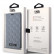 Чехол-книжка для iPhone 14 Pro Max Lagerfeld PU Saffiano Monogram Silver (KLBKP14XSAKLHPG)