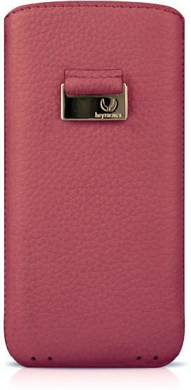 Чехол-карман Beyzacases Retro Strap для iPhone 5/5S/SE BZ23127 (фукси)