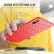 Плетеный TPU чехол Rock для iPhone XS Max Weave Style Ultra-thin (Red)