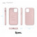 Чехол-накладка для iPhone 12 mini (5.4) Elago Soft silicone case (Liquid) Pink (ES12SC54-LPK)