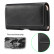 Кожаный чехол кобура на ремень для смартфонов до 6,0'' (Black)