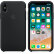 Чехол в стиле Apple Silicone Case для iPhone X / XS (Black)