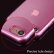 Гелевый прозрачный чехол HAWEEL для iPhone 8 / 7 Soft TPU (Pink)