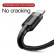 Кабель Baseus Cafule с разъемами USB-Lightning 1.5A Kevlar Black, 2 метра