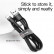 Кабель Baseus Cafule с разъемами USB-Lightning 1.5A Kevlar Black, 2 метра