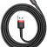Кабель Baseus Cafule с разъемами USB-Lightning 1.5A Kevlar Black, 2 метра