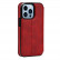 Кожаный чехол книжка для iPhone 11 Pro Max (красный)
