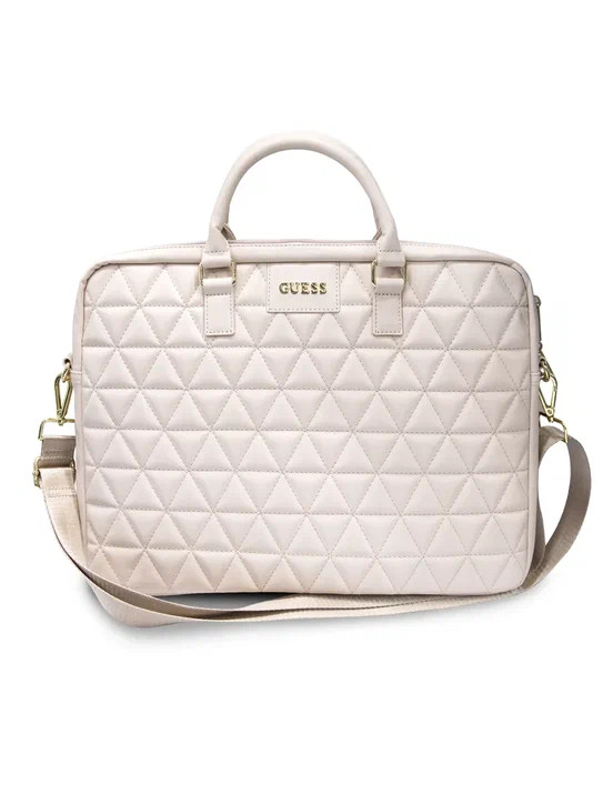 Сумка для ноутбуков 15" Guess Quilted Bag Pink (GUCB15QLPK)