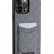 Чехол для iPhone 14 Pro Max Lagerfeld PU Saffiano Monogram c кардслотом Hard Silver (KLHCP14XSAKLHPPG)