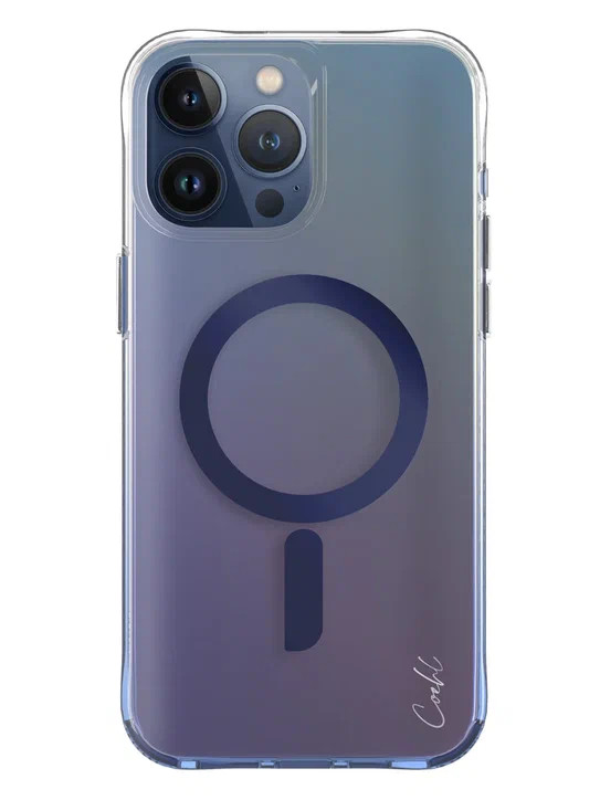 Чехол для iPhone 15 Pro Max Uniq COEHL Dazze Azure с MagSafe Blue