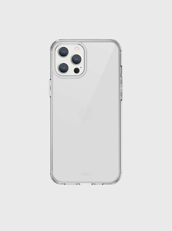 Чехол-накладка Uniq для iPhone 12 Pro Max (6.7) Clarion Anti-Microbial Clear (IP6.7HYB(2020)-CLRNCLR)