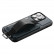 Кожаный чехол Suteni для iPhone 12 / 12 Pro с держателем, ремешком на запястье и карманом для карт (Blue) 