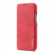 Кожаный чехол-книжка LC.IMEEKE для iPhone 15 Plus с магнитным флипом и разъемом под карточки (Red)