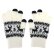 Модные перчатки Deer с оленями для смартфонов и планшетов (White)