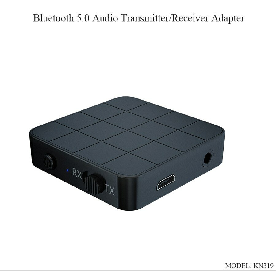 Купить беспроводной Bluetooth трансмиттер / ресивер для наушников,  телевизора, смартфонов по низкой цене с доставкой
