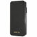 Кожаный чехол-книжка для iPhone XS Max Guess Iridescent Booktype Black/Black (GUFLBKI65IGLBK)