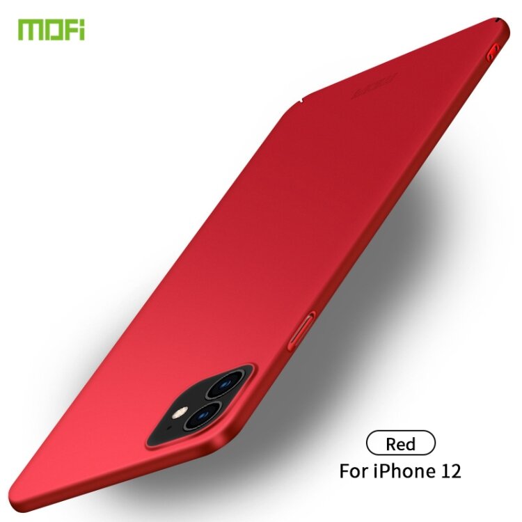 Тонкий красный чехол для iPhone 12 mini