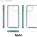 Чехол-накладка для iPhone 12 Pro Max (6.7) Elago HYBRID case (PC/TPU) Mint (ES12HB67-MT)