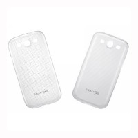 Тонкий чехол накладка Samsung Ultra Slim cover для Samsung S3 S III (прозрачный)