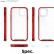 Чехол-накладка для iPhone 12 Pro Max (6.7) Elago HYBRID case (PC/TPU) Red (ES12HB67-RD)