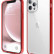 Чехол-накладка для iPhone 12 Pro Max (6.7) Elago HYBRID case (PC/TPU) Red (ES12HB67-RD)