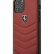 Чехол-накладка Ferrari для iPhone 12 mini (5.4) Off-Track Genuine Leather Quilted Hard Red (FEHQUHCP12SRE)