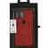 Чехол-накладка Ferrari для iPhone 12 mini (5.4) Off-Track Genuine Leather Quilted Hard Red (FEHQUHCP12SRE)