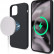 Чехол-накладка для iPhone 12 Pro Max (6.7) Elago MagSafe Soft silicone case Black (ES12MSSC67-BK)
