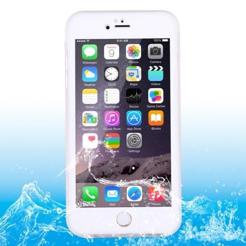 Водозащитный силиконовый чехол Haweel для iPhone 6 / 6S из двух частей (White)