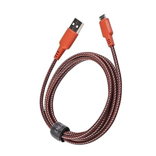 USB кабель EnergEA NyloGlitz Micro-Usb, Red 1.5 метра (CBL-NGAM-RED150)