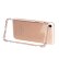 Силиконовый прозрачный чехол для iPhone 8 / 7 противоударный с усиленными гранями (Black)