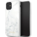 Чехол под мрамор для iPhone 11 Guess Marble Collection Hard PC/TPU, White (GUHCN61HYMAWH)