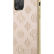 Чехол-накладка для iPhone 11 Pro Guess 4G Peony Debossed Hard PU, Light pink (GUHCN58PELLP)
