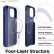 Чехол-накладка для iPhone 12 Pro Max (6.7) Elago MagSafe Soft silicone case Blue (ES12MSSC67-JIN)