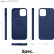 Чехол-накладка для iPhone 12 Pro Max (6.7) Elago MagSafe Soft silicone case Blue (ES12MSSC67-JIN)