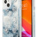 Чехол для iPhone 13 Guess Liquid Glitter Peony Hard Blue (GUHCP13MLGPEBL)