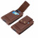 Вертикальный кожаный чехол на пояс кобура Nuoku для смартфонов до 6,7'' (Brown)