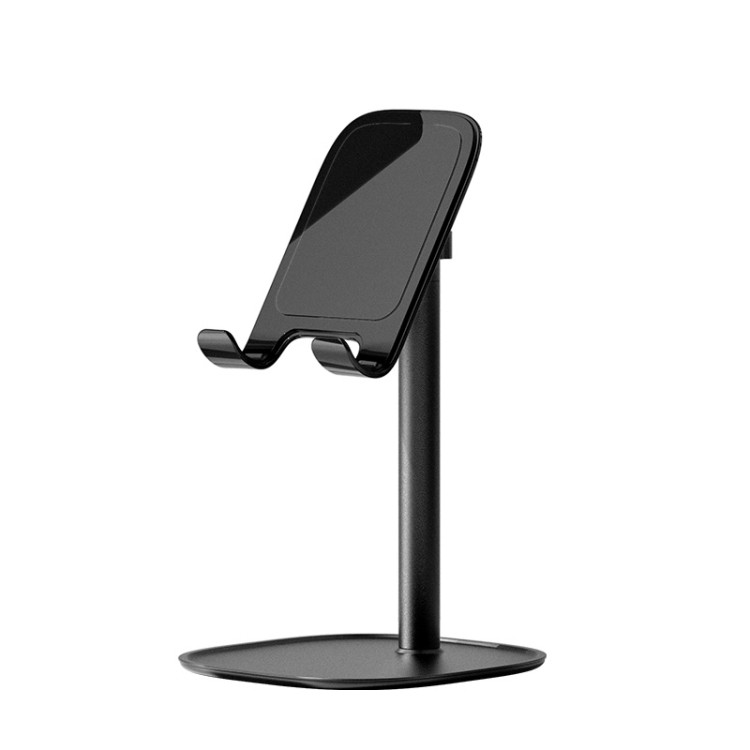 Универсальная подставка Rock на ножке с регулируемой высотой для смартфона / планшета (Black)