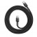 Кабель Baseus Type C - Type C, 3A, 1 метр Cafule Series (Black)