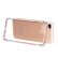 Силиконовый прозрачный чехол для iPhone 8 Plus / 7 Plus противоударный с усиленными гранями (Black)