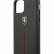 Кожаный чехол-накладка для iPhone 11 Pro Ferrari Heritage W Hard Leather Black (FEHDEHCN58BK)