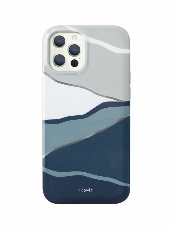 Чехол-накладка Uniq для iPhone 12 Pro Max (6.7) COEHL Ciel Blue (IP6.7HYB(2020)-CELBLU)