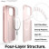 Чехол-накладка для iPhone 12 Pro Max (6.7) Elago MagSafe Soft silicone case Pink (ES12MSSC67-LPK)